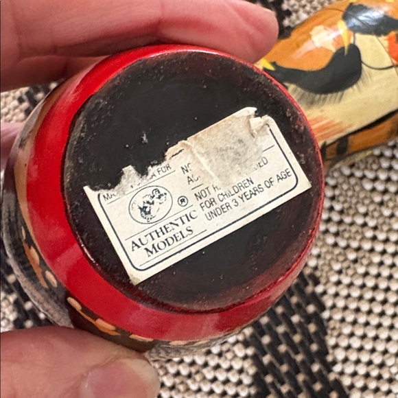 True Vintage Authentic Models Holland Wood Cat Nesting “Dolls” - Picture 8 of 11